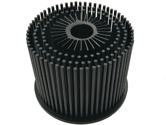 trattamento di superficie d'anodizzazione di 110x80mm Pin Fin Forged Heat Sink