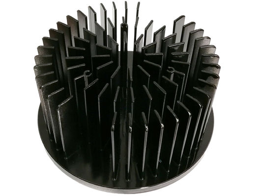 Radiatore antiruggine rotondo del dissipatore di calore, dissipatore di calore di alluminio espulso pratico del LED