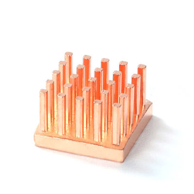 Superficie multiuso di brillamento di sabbia del dissipatore di calore di rame puro del CPU del PC