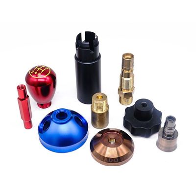 Tolleranza anticorrosiva di giro di alluminio d'ottone 0.01mm delle parti di CNC