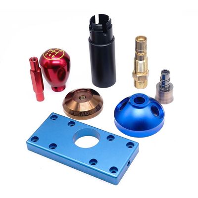 Tolleranza anticorrosiva di giro di alluminio d'ottone 0.01mm delle parti di CNC