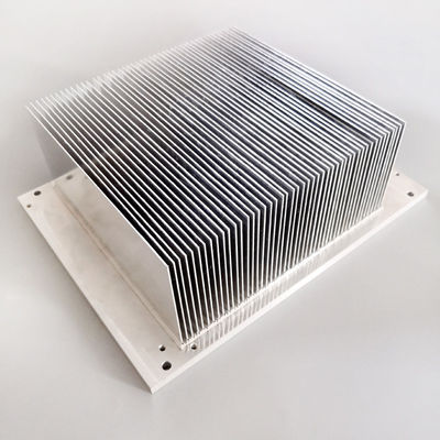 Dissipatore di calore pratico d'argento del raddrizzatore, alette di alluminio inossidabili del dissipatore di calore