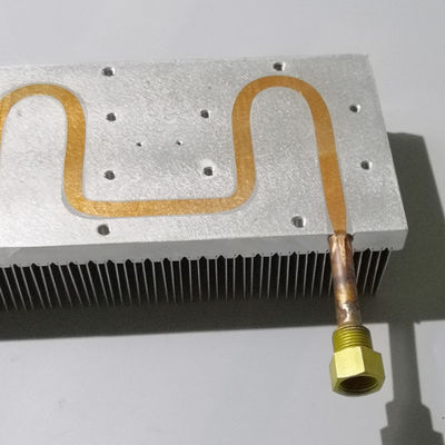 Dissipatore di calore elettronico IGBT della metropolitana di rame di Enbeded per il raffreddamento ad acqua
