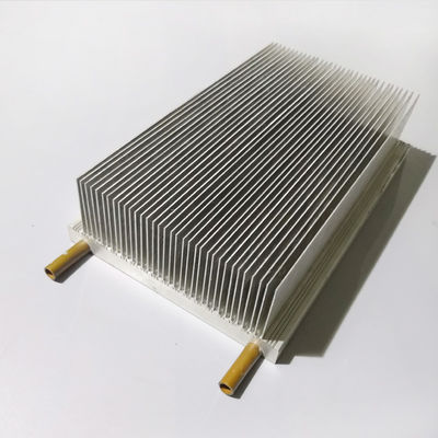 Dissipatore di calore di alluminio raffreddato ad acqua antiruggine d'argento multiuso