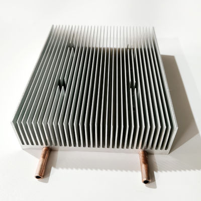 Dissipatore di calore fresco d'anodizzazione dell'acqua con la metropolitana di rame 120x36x150MM