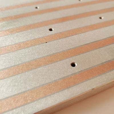 Dissipatore di calore raffreddato a liquido di verniciatura inossidabile, raffreddamento freddo stabile di elettronica del piatto