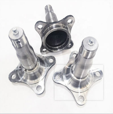 Rimorchio antiruggine Axle Spindle, alta precisione di acciaio al carbonio di scoppio della sabbia che forgia le parti