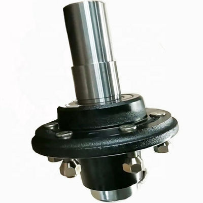 Rimorchio antiruggine Axle Spindle, alta precisione di acciaio al carbonio di scoppio della sabbia che forgia le parti