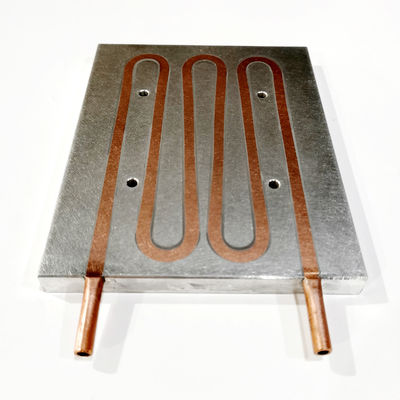 Piatto incastonato di Radiator Heat Sink del bottaio per il raffreddamento ad acqua 120x12x150mm